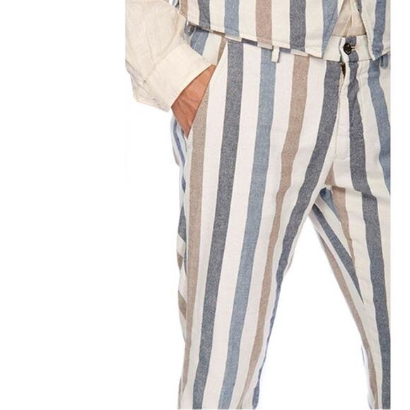 MASON'S Forte del Marmi Cotton Linen Men's Pants Waist sz 32" NWT | MSRP $364 - Picture 3 of 9
